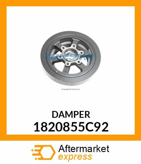 DAMPER 1820855C92