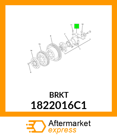 BRKT 1822016C1