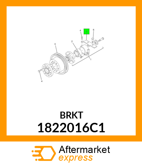 BRKT 1822016C1