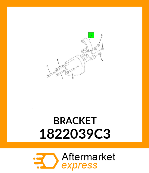 BRACKET 1822039C3