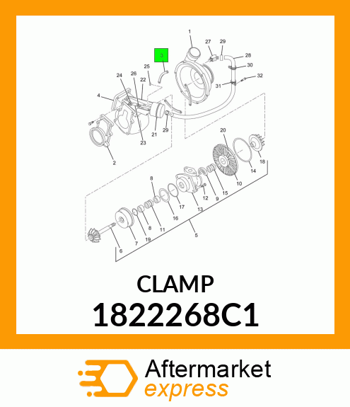 CLAMP 1822268C1