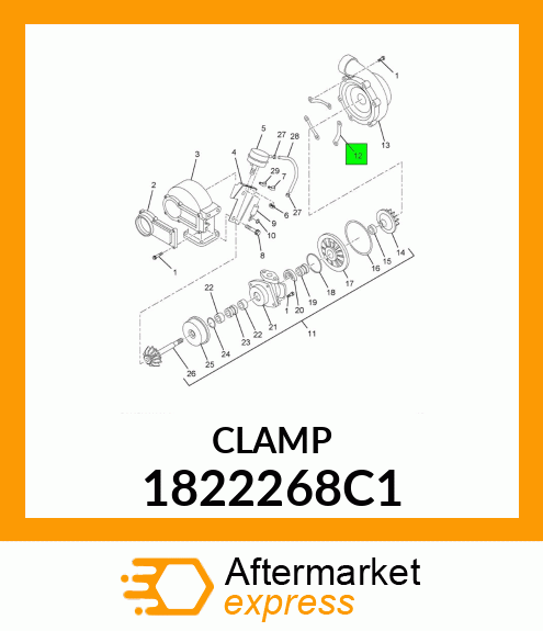 CLAMP 1822268C1