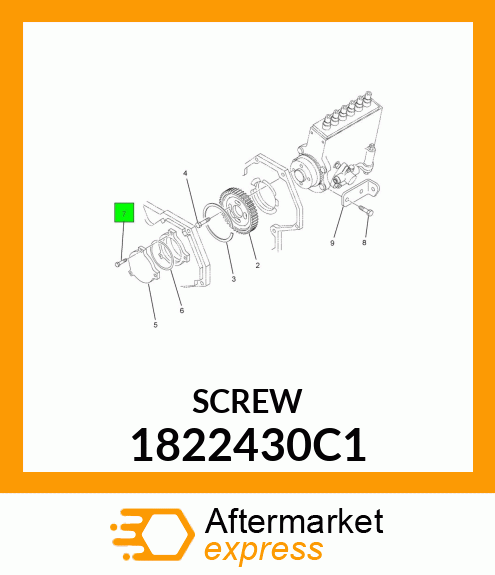 SCREW 1822430C1