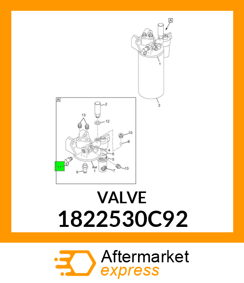 VALVE 1822530C92