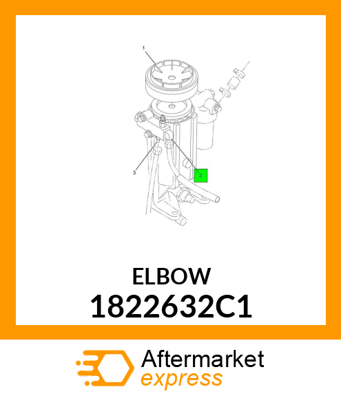 ELBOW 1822632C1