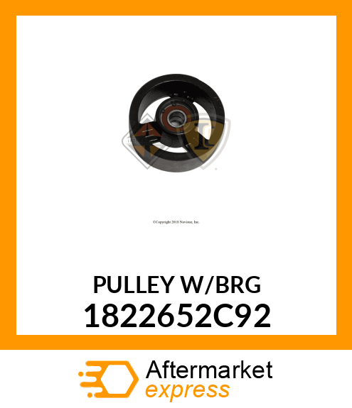 PULLEYW/BRG 1822652C92