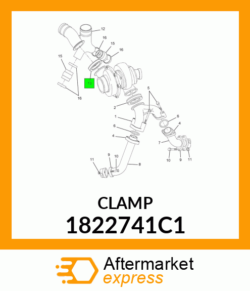 CLAMP 1822741C1