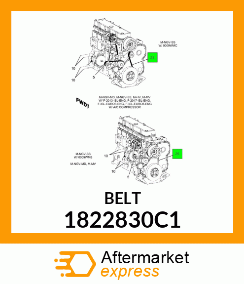 BELT 1822830C1