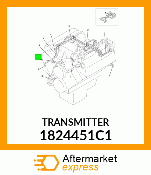 TRANSMITTER 1824451C1