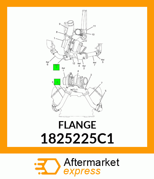 FLANGE 1825225C1