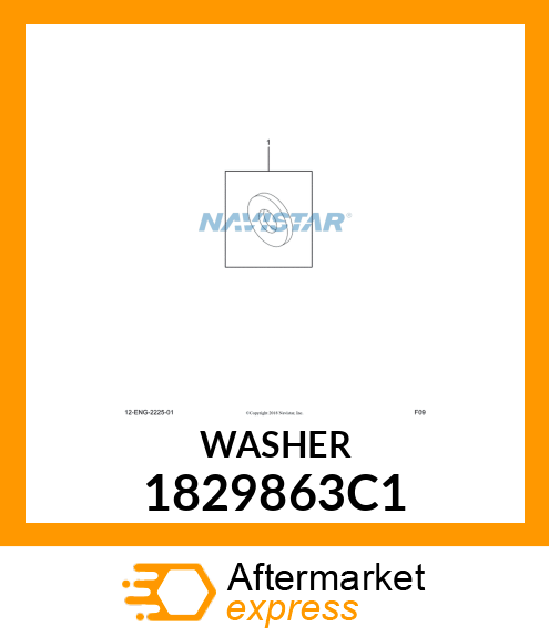 WASHER 1829863C1