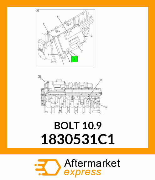 BOLT10.9 1830531C1