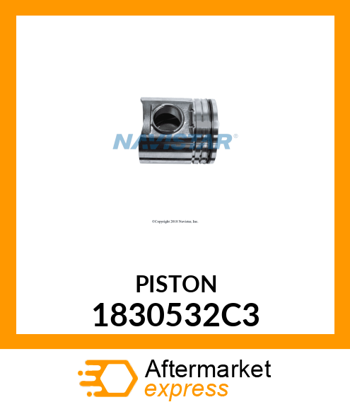 PISTON 1830532C3
