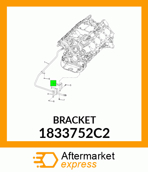 BRACKET 1833752C2