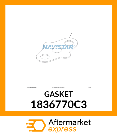 GASKET 1836770C3