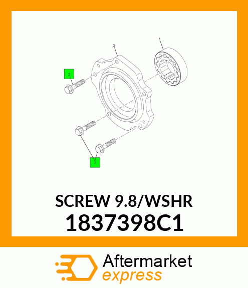 SCREW9.8/WASHER 1837398C1