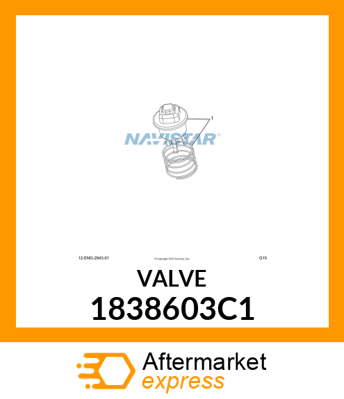 VALVE 1838603C1