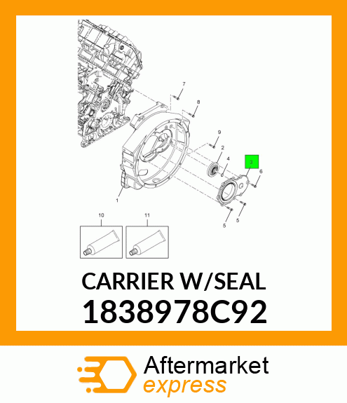 CARRIERW/SEAL 1838978C92