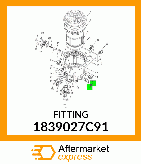 FITTING 1839027C91