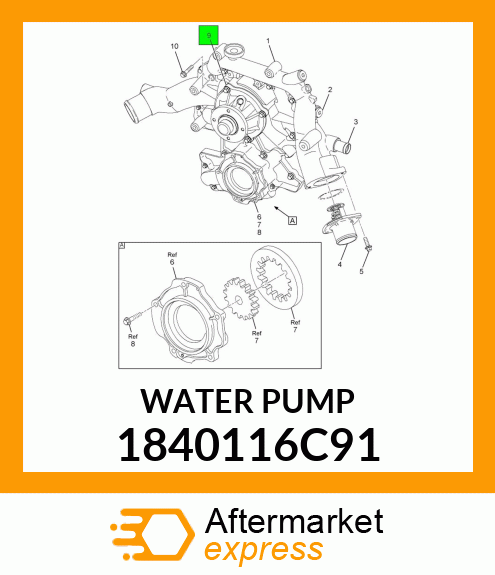 PUMP 1840116C91