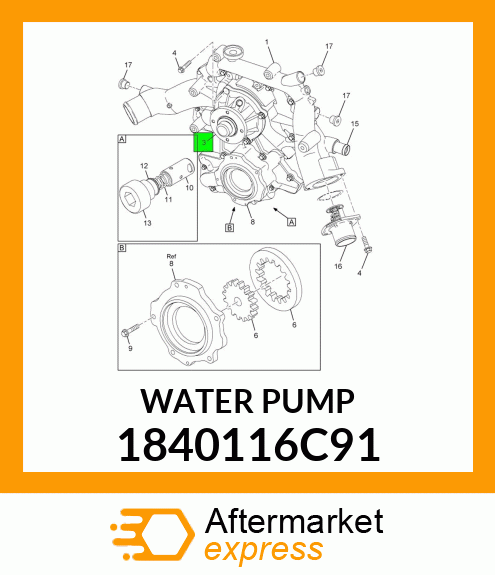 PUMP 1840116C91