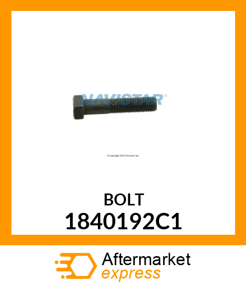 BOLT 1840192C1
