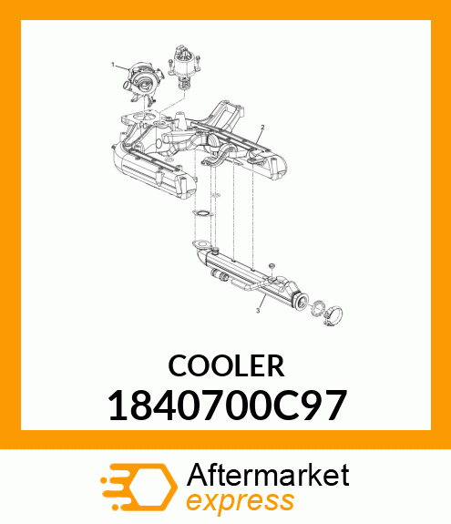 COOLER 1840700C97