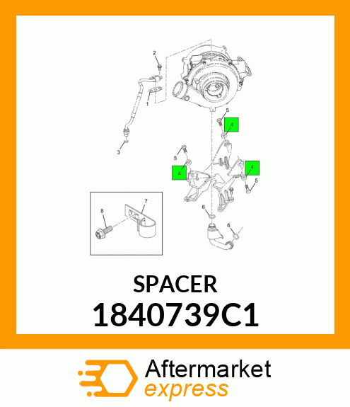 SPACER 1840739C1