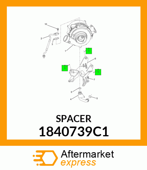 SPACER 1840739C1