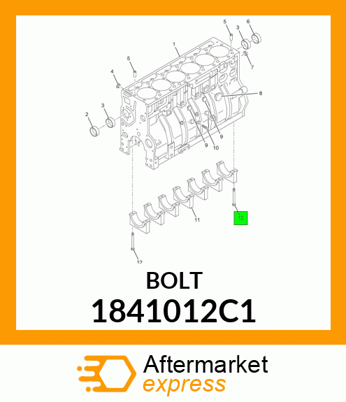 BOLT 1841012C1