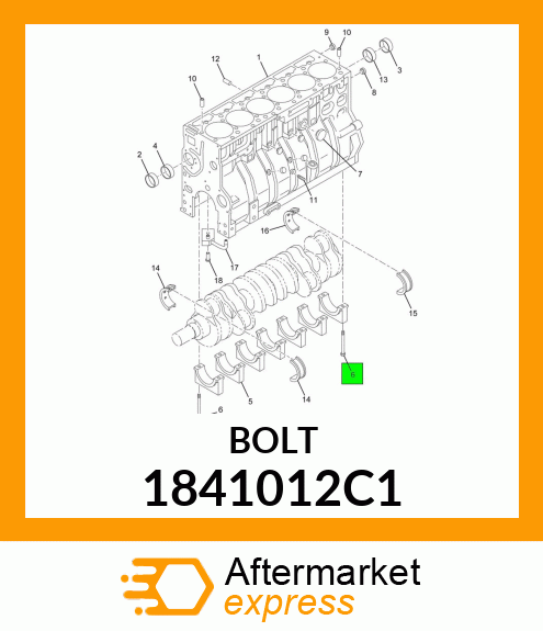 BOLT 1841012C1