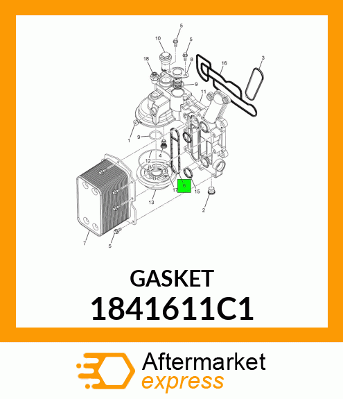 GASKET 1841611C1