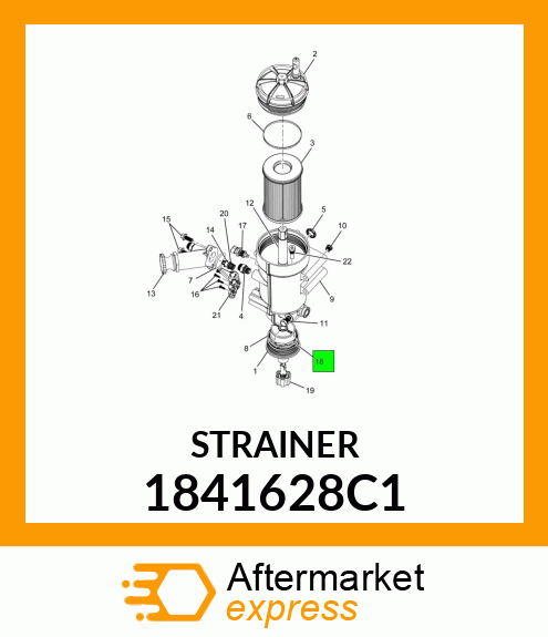 STRAINER 1841628C1