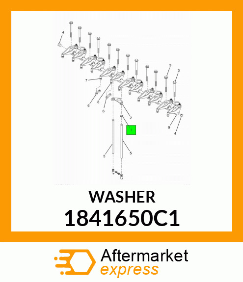 WASHER 1841650C1