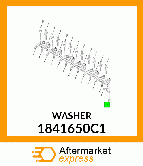 WASHER 1841650C1