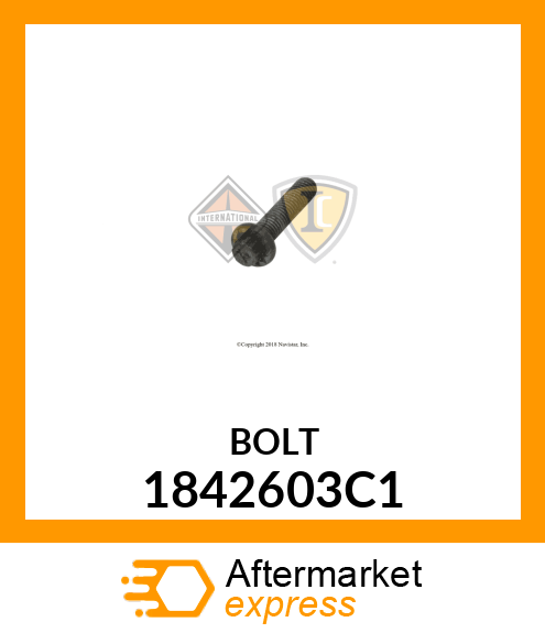 BOLT 1842603C1