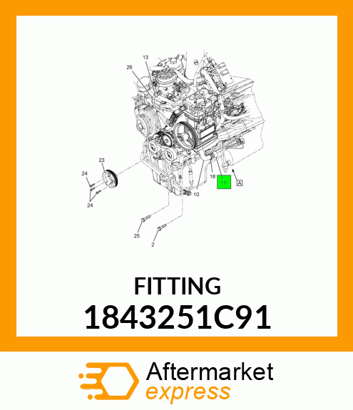 FITTING 1843251C91