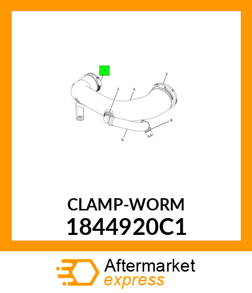 CLAMP-WORM 1844920C1