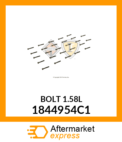 BOLT1.58L 1844954C1