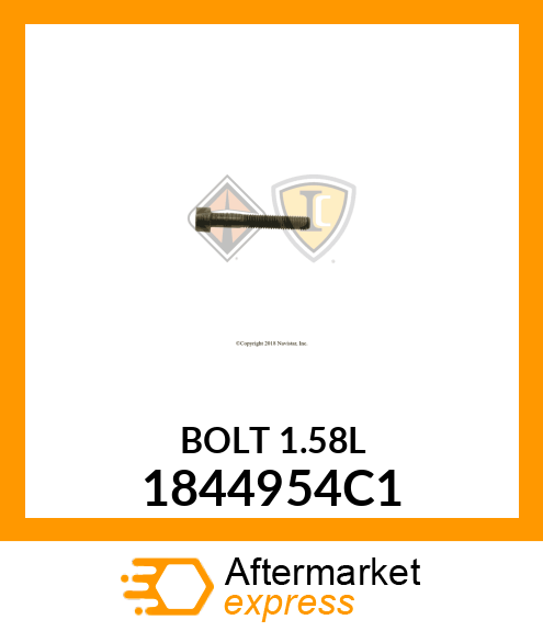 BOLT1.58L 1844954C1