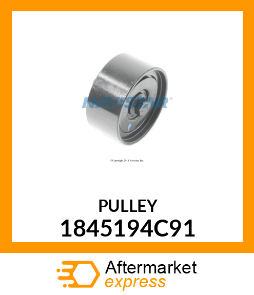 PULLEY 1845194C91