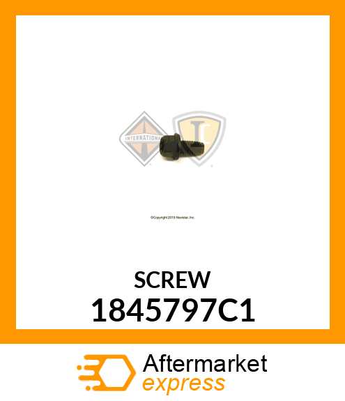 SCREW 1845797C1