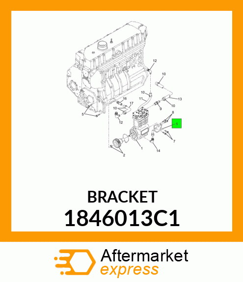 BRKT 1846013C1