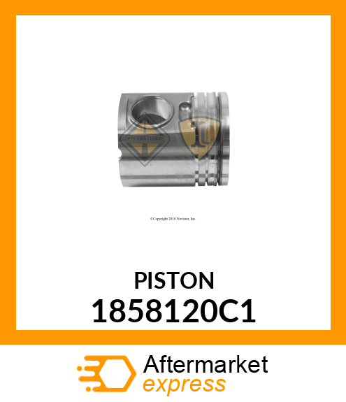 PISTON 1858120C1