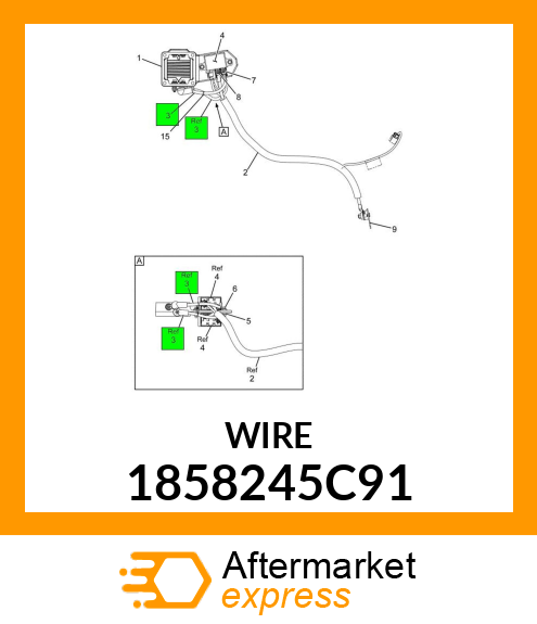 WIRE 1858245C91