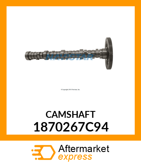 CAMSHAFT 1870267C94