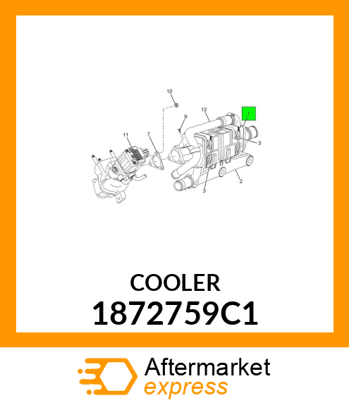 COOLER 1872759C1