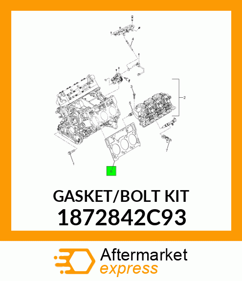 GASKET/BOLT_KIT 1872842C93