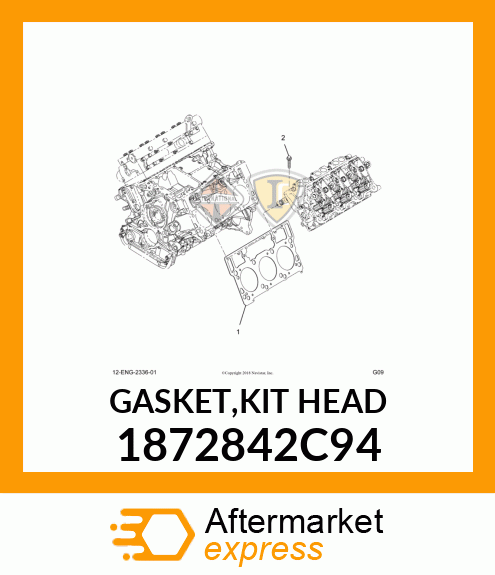 GASKET,KIT_HEAD 1872842C94