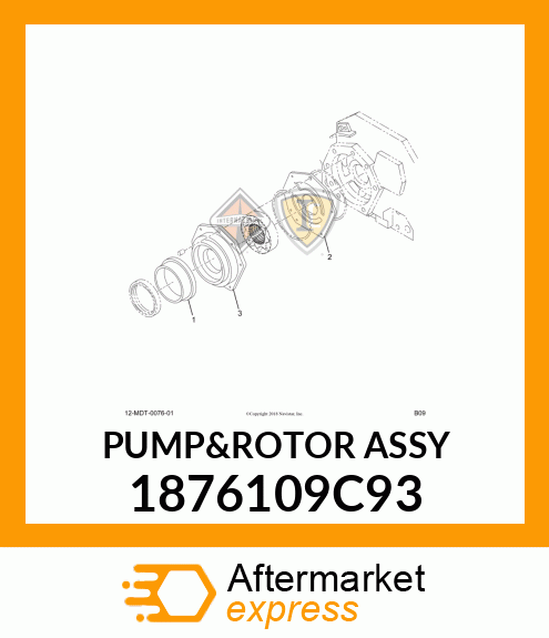 PUMP&ROTOR_ASSY 1876109C93